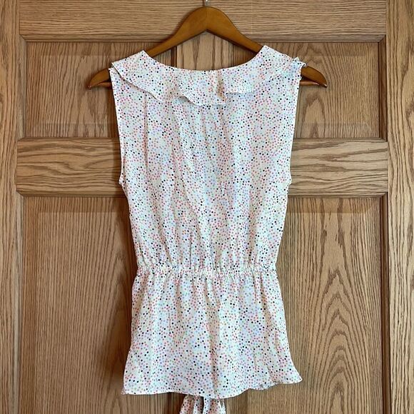 MAX STUDIO Sleeveless Polkadot Blouse *NWT* - Picture 7 of 10